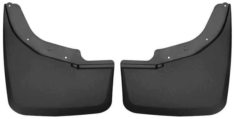 GMC Sierra 3500HD Mud Guards - Rear - Husky Liners - Dually - Black - 2015
